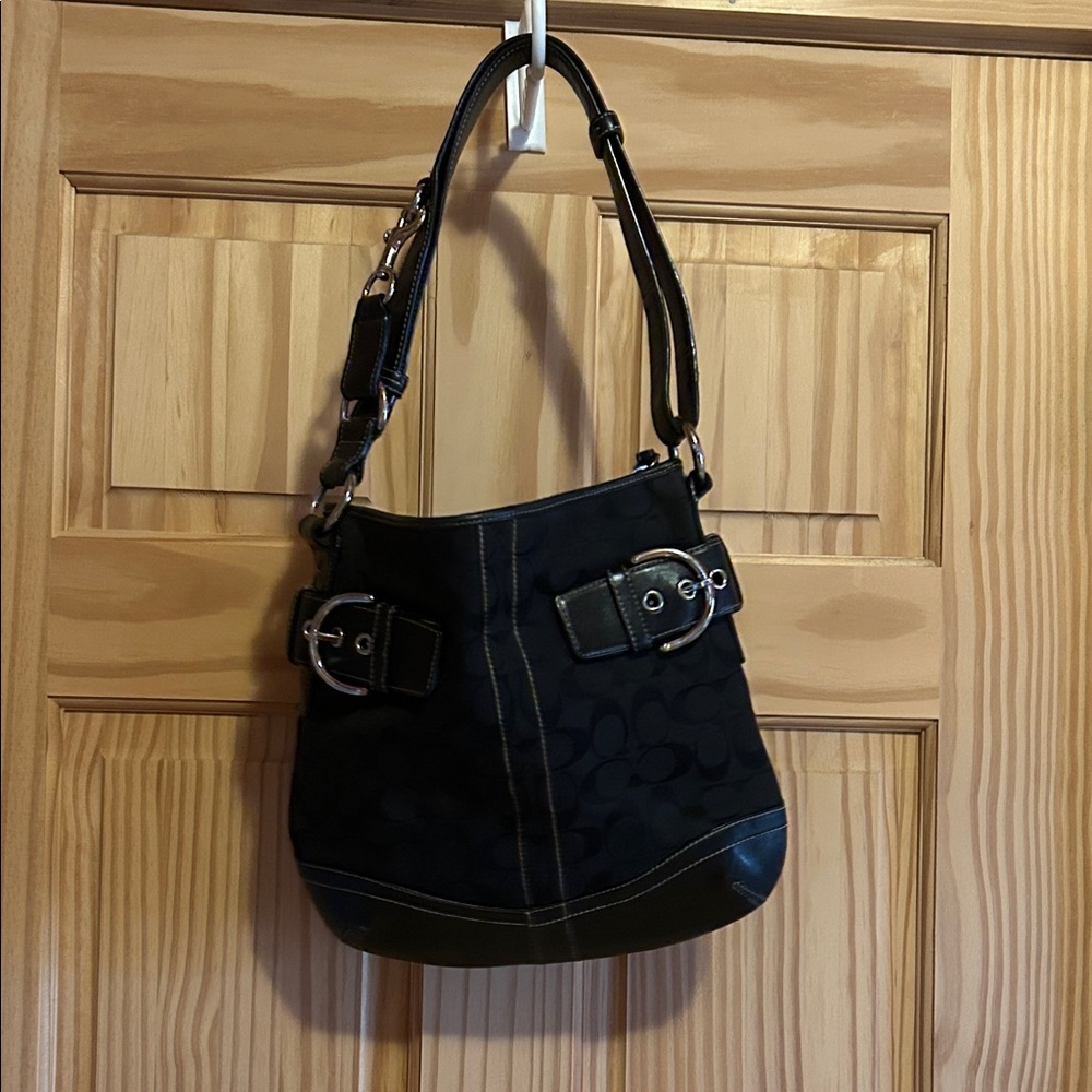 Coach Black Shoulder Bag